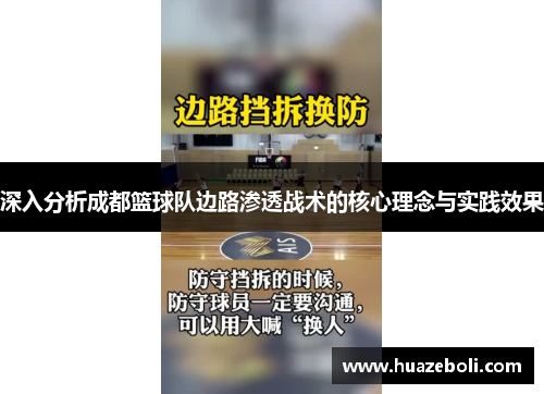 深入分析成都篮球队边路渗透战术的核心理念与实践效果